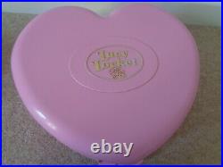 Polly Pocket Lucy Locket Dream House Vintage Pink Heart Case 1992 By Bluebird
