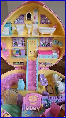 Polly Pocket Lucy Locket Fabulous Dream House Playset Box Accessories Vintage