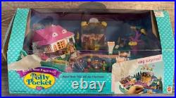 Polly Pocket Magical Movin Pollyville New In box Vintage 90's Toy 17310 Rare Polly Pocket Magical Movin Pollyville New In box Vintage 90's Toy 17310 Rare