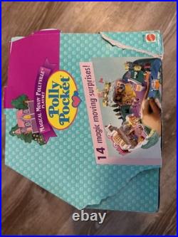 Polly Pocket Magical Movin Pollyville New In box Vintage 90's Toy 17310 Rare Polly Pocket Magical Movin Pollyville New In box Vintage 90's Toy 17310 Rare