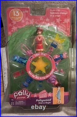 Polly Pocket Mattel Pollywood DIAL A STYLE Quick Clik Fashions Vtg