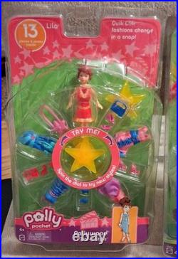 Polly Pocket Mattel Pollywood DIAL A STYLE Quick Clik Fashions Vtg