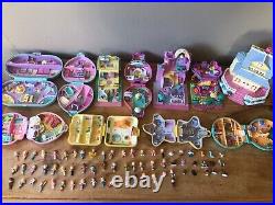 Polly Pocket Mixed Compacts House Dolls Bundle H