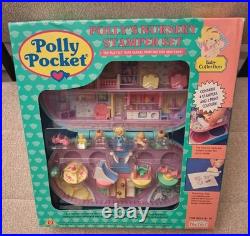 Polly Pocket NURSERY STAMPER Playset Babysitting Baby 1992 Vintage Bluebird NEW