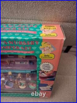 Polly Pocket NURSERY STAMPER Playset Babysitting Baby 1992 Vintage Bluebird NEW Polly Pocket NURSERY STAMPER Playset Babysitting Baby 1992 Vintage Bluebird NEW