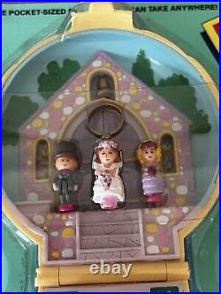 Polly Pocket Nancy's Wedding Bridesmaid Polly Playset 1989 Vintage Bluebird MOC