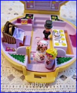 Polly Pocket Nancy's Wedding Bridesmaid Ring CompactPlayset 100% COMPLETE