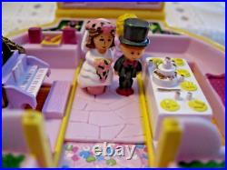 Polly Pocket Nancy's Wedding Bridesmaid Ring CompactPlayset 100% COMPLETE