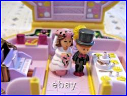 Polly Pocket Nancy's Wedding Bridesmaid Ring CompactPlayset 100% COMPLETE