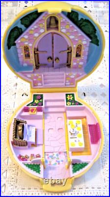 Polly Pocket Nancy's Wedding Bridesmaid Ring CompactPlayset 100% COMPLETE