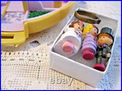 Polly Pocket Nancy's Wedding Bridesmaid Ring CompactPlayset 100% COMPLETE