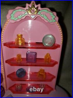 Polly Pocket PAJAMA PARTY DRESSING TABLE NEAR COMPLETE! 1990