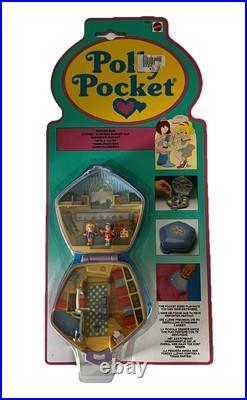 Polly Pocket POLLY At the BURGER STAND 1992 Vintage Bluebird NEW SEALED