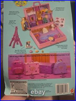 Polly Pocket POLLY IN PARIS Vacation Fun Playset MOC NEW 1996 Vintage Bluebird Polly Pocket POLLY IN PARIS Vacation Fun Playset MOC NEW 1996 Vintage Bluebird