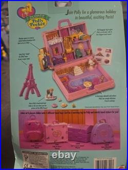Polly Pocket POLLY IN PARIS Vacation Fun Playset MOC NEW 1996 Vintage Bluebird Polly Pocket POLLY IN PARIS Vacation Fun Playset MOC NEW 1996 Vintage Bluebird