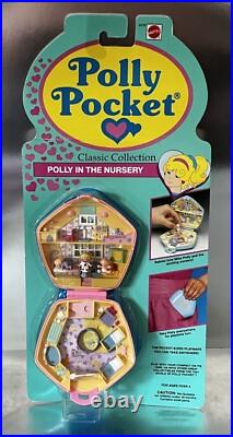 Polly Pocket POLLY IN THE NURSERY 1992 Vintage Bluebird Toys NEW