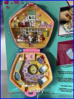 Polly Pocket POLLY IN THE NURSERY 1992 Vintage Bluebird Toys NEW