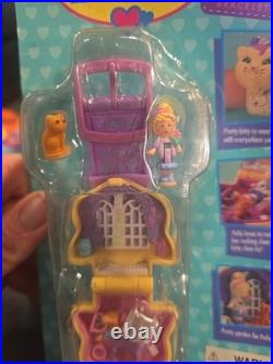 Polly Pocket POLLY LOVES KITTY Bracelet Playset 1995 Vintage Bluebird MOC NEW