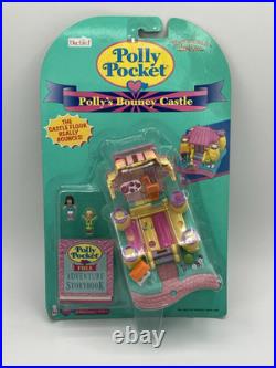 Polly Pocket POLLY's BOUNCY CASTLE 1996 Vintage Bluebird Toys NEW NIP RARE