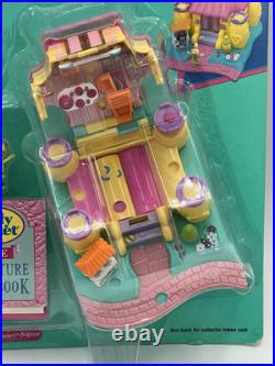 Polly Pocket POLLY's BOUNCY CASTLE 1996 Vintage Bluebird Toys NEW NIP RARE