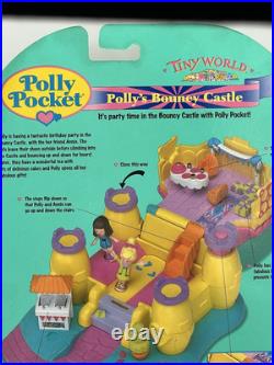 Polly Pocket POLLY's BOUNCY CASTLE 1996 Vintage Bluebird Toys NEW NIP RARE