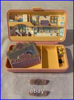 Polly Pocket PRETTY HAIR Playset 100% Complete 1990 Vintage 1990 Bluebird Toys