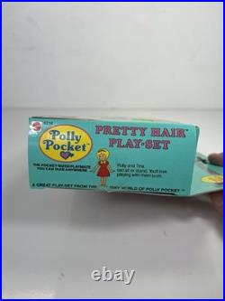 Polly Pocket PRETTY HAIR Playset NEW SEALED 1990 Vintage Bluebird Toys Polly Pocket PRETTY HAIR Playset NEW SEALED 1990 Vintage Bluebird Toys