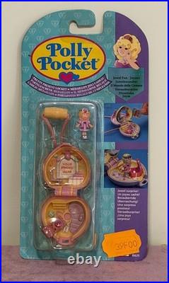 Polly Pocket PRETTY PRESENT Locket Playset 1993 Vintage Bluebird NIP NEW MOC