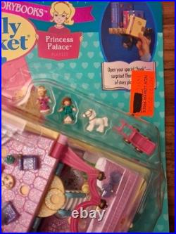 Polly Pocket PRINCESS PALACE Enchanted Storybooks 1996 Playset 14517 NRFP Sealed