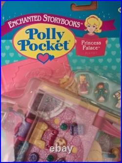 Polly Pocket PRINCESS PALACE Enchanted Storybooks 1996 Playset 14517 NRFP Sealed