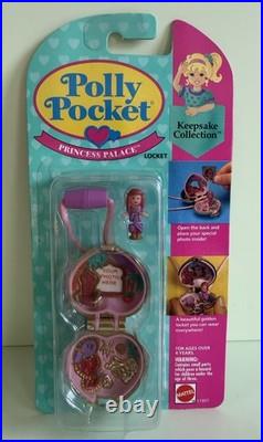 Polly Pocket PRINCESS PALACE Locket 1993 Vintage Bluebird MOC NEW