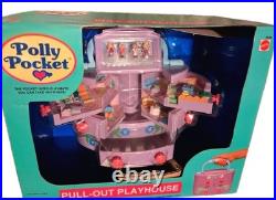 Polly Pocket PULL-OUT PLAYHOUSE Bluebird NEW 1992 Vintage Sealed