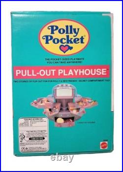 Polly Pocket PULL-OUT PLAYHOUSE Bluebird NEW 1992 Vintage Sealed