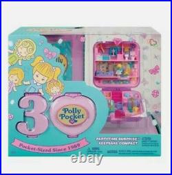 Polly Pocket Partytime Surprise Mattel Keepsake Compact 30th Anniversary Vintage