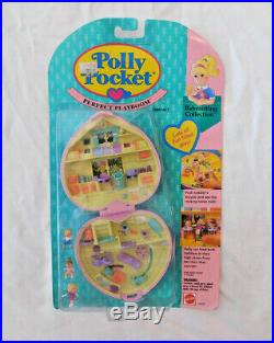 Polly Pocket Perfect Playroom Compact Vintage New NIP Sealed Mattel Toys Rare