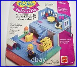 Polly Pocket Pet Store Pollyville Vintage New In Box
