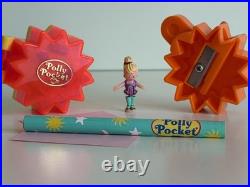Polly Pocket Polly's STARBURST PENCIL SHARPENER Playset 1995 Vintage Bluebird
