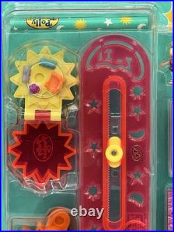 Polly Pocket Polly's STARBURST RULER & SHARPENER 1995 Vintage Bluebird NIP NEW