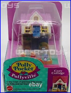 Polly Pocket Pollyville Cozy Cottage Mattel 1994 No 11200 NRFP