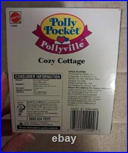 Polly Pocket Pollyville Cozy Cottage Playset Mattel Polly Vintage 1994 NIB! RARE