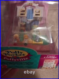 Polly Pocket Pollyville Cozy Cottage Playset Mattel Polly Vintage 1994 NIB! RARE