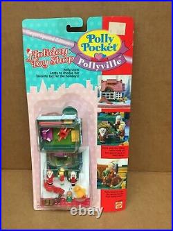 Polly Pocket- Pollyville- Holiday Toy Shop- Noc 1995 Target Special Edition Moc