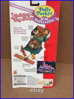 Polly Pocket- Pollyville- Holiday Toy Shop- Noc 1995 Target Special Edition Moc