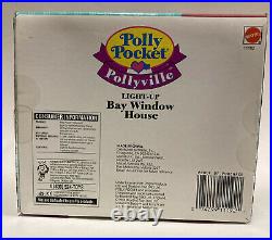 Polly Pocket Pollyville Light-Up Bay Window House Vintage