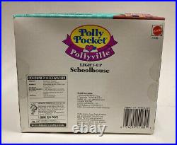 Polly Pocket Pollyville Light-Up Schoolhouse Vintage