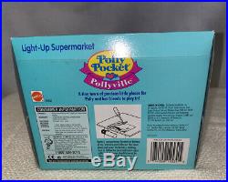 Polly Pocket Pollyville Light Up Supermarket Nos Vintage Collectible