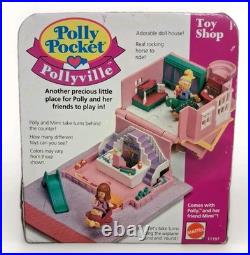 Polly Pocket Pollyville Toy Shop Doll Mattel 1994 Rocking Horse Slide 11197 NIB