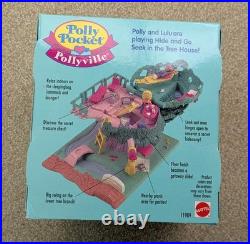 Polly Pocket Pollyville Tree House 1994 Vintage Bluebird New In Box
