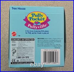 Polly Pocket Pollyville Tree House 1994 Vintage Bluebird New In Box
