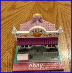 Polly Pocket Pollyville Village Set 10 House Mat Map Vintage 1993 Near Complete